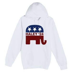 Haley 2024 Election Republican Premium Pullover Hoodie