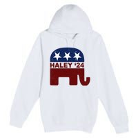 Haley 2024 Election Republican Premium Pullover Hoodie