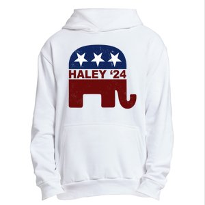 Haley 2024 Election Republican Urban Pullover Hoodie