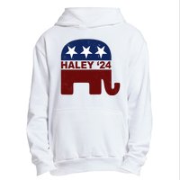 Haley 2024 Election Republican Urban Pullover Hoodie