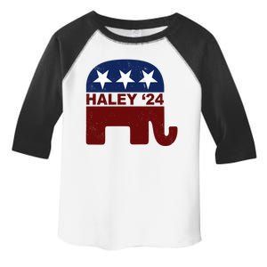 Haley 2024 Election Republican Toddler Fine Jersey T-Shirt