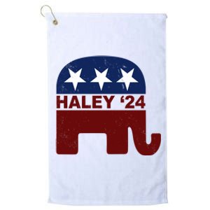 Haley 2024 Election Republican Platinum Collection Golf Towel