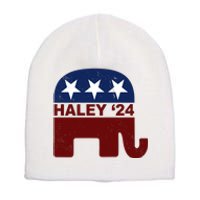 Haley 2024 Election Republican Short Acrylic Beanie