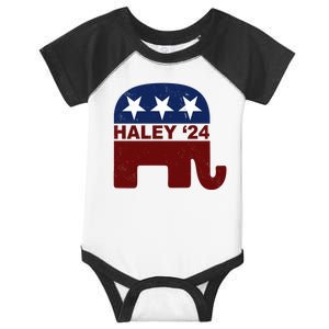 Haley 2024 Election Republican Infant Baby Jersey Bodysuit