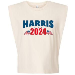 Harris 2024 Election Garment-Dyed Women's Muscle Tee