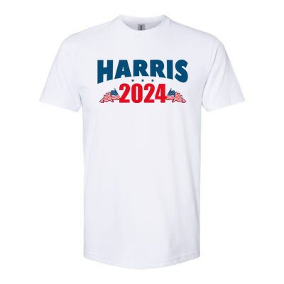 Harris 2024 Election Softstyle® CVC T-Shirt