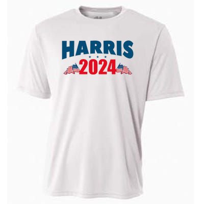 Harris 2024 Election Cooling Performance Crew T-Shirt