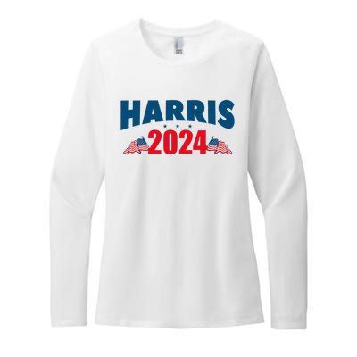 Harris 2024 Election Womens CVC Long Sleeve Shirt