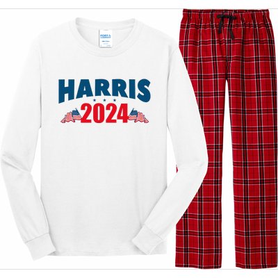 Harris 2024 Election Long Sleeve Pajama Set