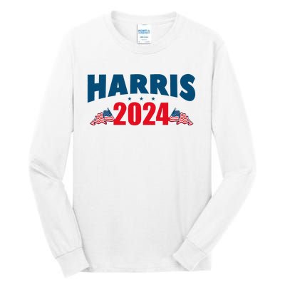 Harris 2024 Election Tall Long Sleeve T-Shirt