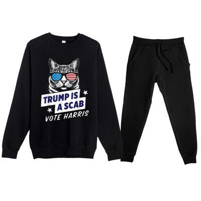 Harriswaltz 2024 Election Kamalaharris Timwaltz 2024 Premium Crewneck Sweatsuit Set