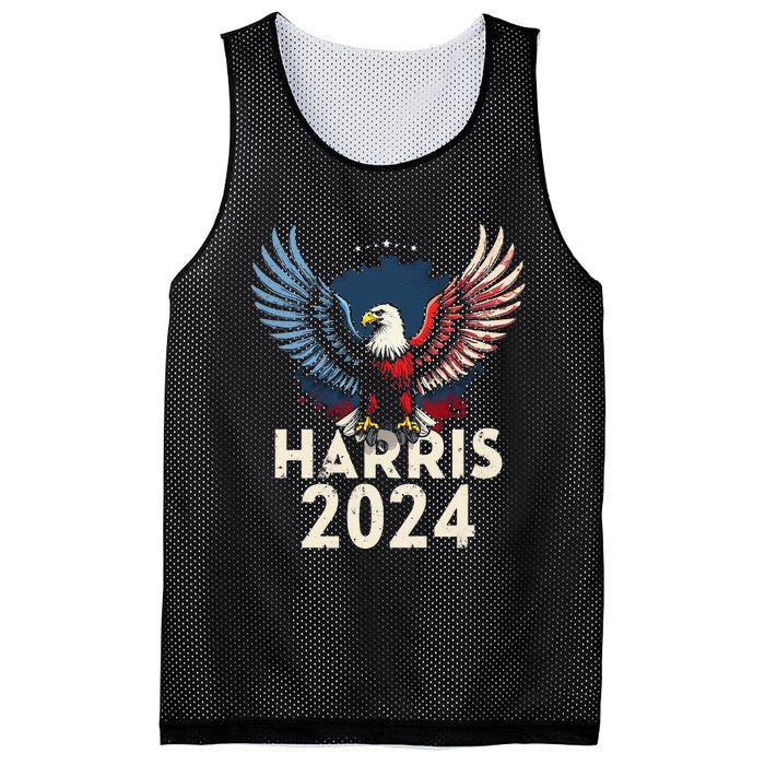 Harris 2024 Eagle Mesh Reversible Basketball Jersey Tank