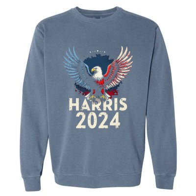 Harris 2024 Eagle Garment-Dyed Sweatshirt