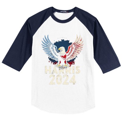 Harris 2024 Eagle Baseball Sleeve Shirt