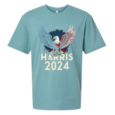 Harris 2024 Eagle Sueded Cloud Jersey T-Shirt