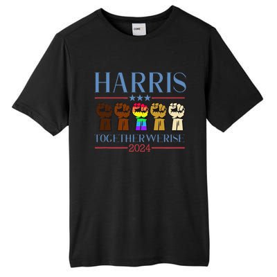 Harris 2024 Election Lgbt Kamala Harris 2024 Tall Fusion ChromaSoft Performance T-Shirt