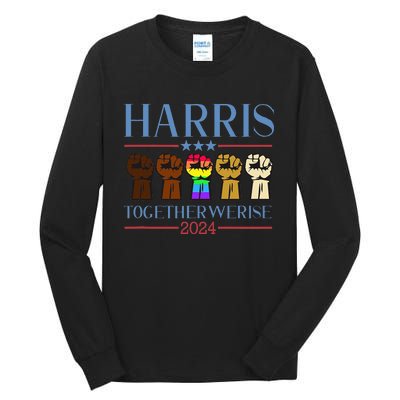 Harris 2024 Election Lgbt Kamala Harris 2024 Tall Long Sleeve T-Shirt