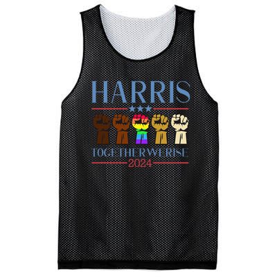 Harris 2024 Election Lgbt Kamala Harris 2024 Mesh Reversible Basketball Jersey Tank