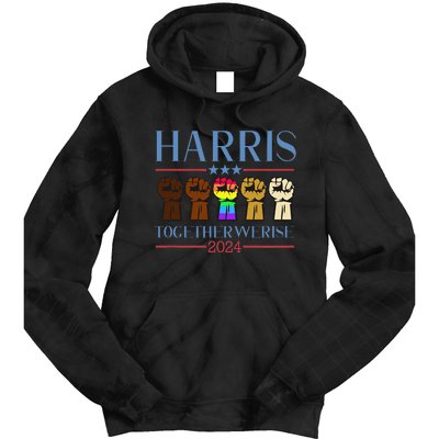 Harris 2024 Election Lgbt Kamala Harris 2024 Tie Dye Hoodie