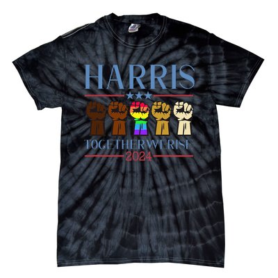 Harris 2024 Election Lgbt Kamala Harris 2024 Tie-Dye T-Shirt