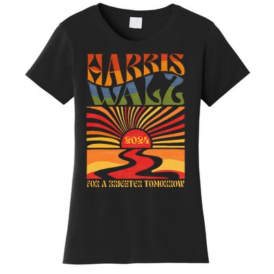 Harriswaltz 2024 For A Brighter Tomorrow Boho Aesthetic Women's T-Shirt