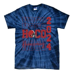 Hoco 2024 Football Homecoming Team Supporter Tie-Dye T-Shirt