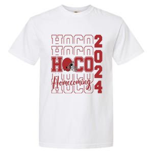 Hoco 2024 Football Homecoming Team Supporter Garment-Dyed Heavyweight T-Shirt