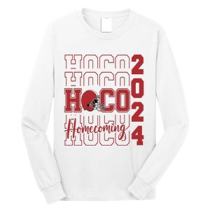 Hoco 2024 Football Homecoming Team Supporter Long Sleeve Shirt