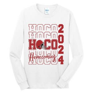 Hoco 2024 Football Homecoming Team Supporter Tall Long Sleeve T-Shirt