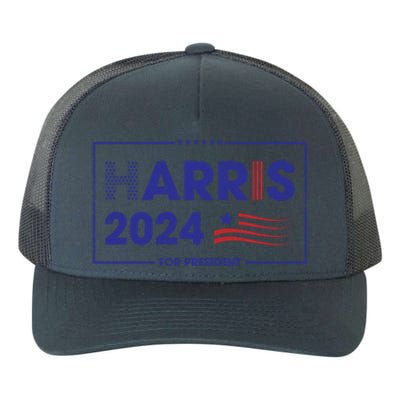 Harris 2024 For President Kamala Harris Presidential Elect Gift Yupoong Adult 5-Panel Trucker Hat