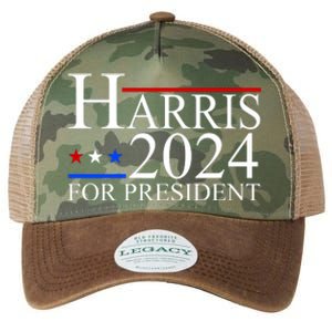 Harris 2024 For President Eleciton Legacy Tie Dye Trucker Hat