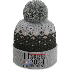 Harris 2024 For President Eleciton The Baniff Cuffed Pom Beanie