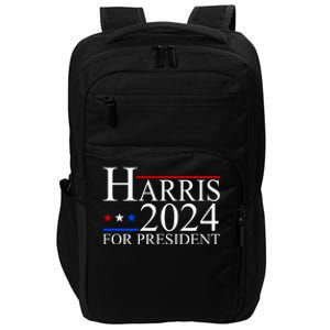 Harris 2024 For President Eleciton Impact Tech Backpack