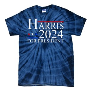 Harris 2024 For President Eleciton Tie-Dye T-Shirt