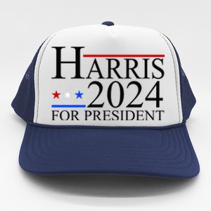 Harris 2024 For President Eleciton Trucker Hat