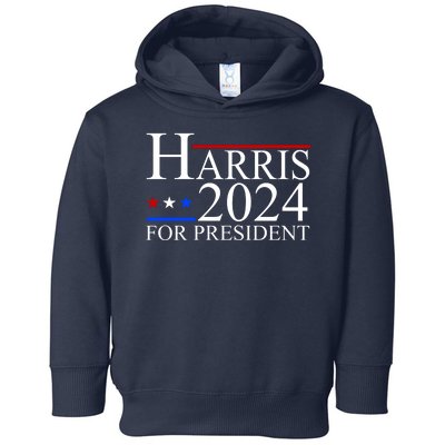 Harris 2024 For President Eleciton Toddler Hoodie