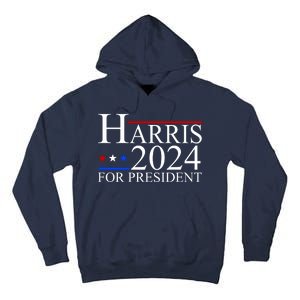 Harris 2024 For President Eleciton Tall Hoodie