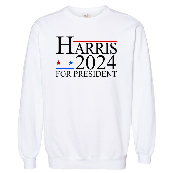 Harris 2024 For President Eleciton Garment-Dyed Sweatshirt