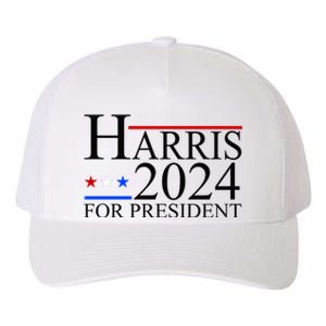 Harris 2024 For President Eleciton Yupoong Adult 5-Panel Trucker Hat