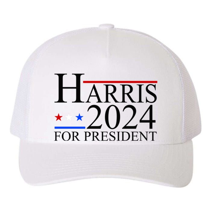 Harris 2024 For President Eleciton Yupoong Adult 5-Panel Trucker Hat