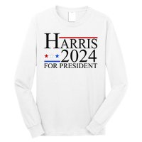 Harris 2024 For President Eleciton Long Sleeve Shirt