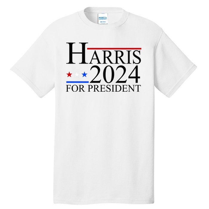 Harris 2024 For President Eleciton Tall T-Shirt