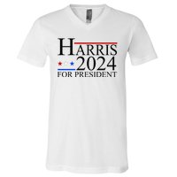 Harris 2024 For President Eleciton V-Neck T-Shirt