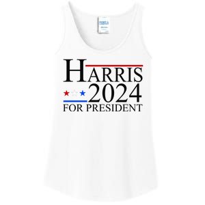 Harris 2024 For President Eleciton Ladies Essential Tank