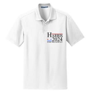 Harris 2024 For President Eleciton Dry Zone Grid Polo