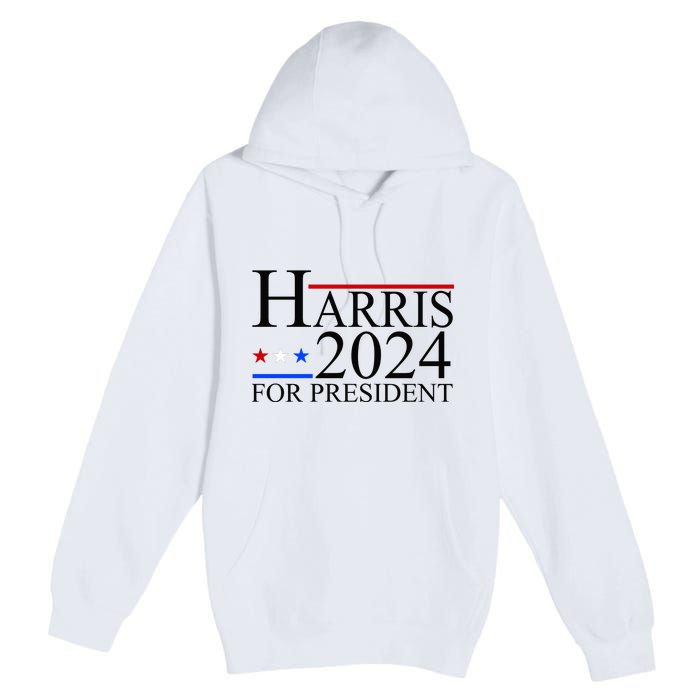 Harris 2024 For President Eleciton Premium Pullover Hoodie