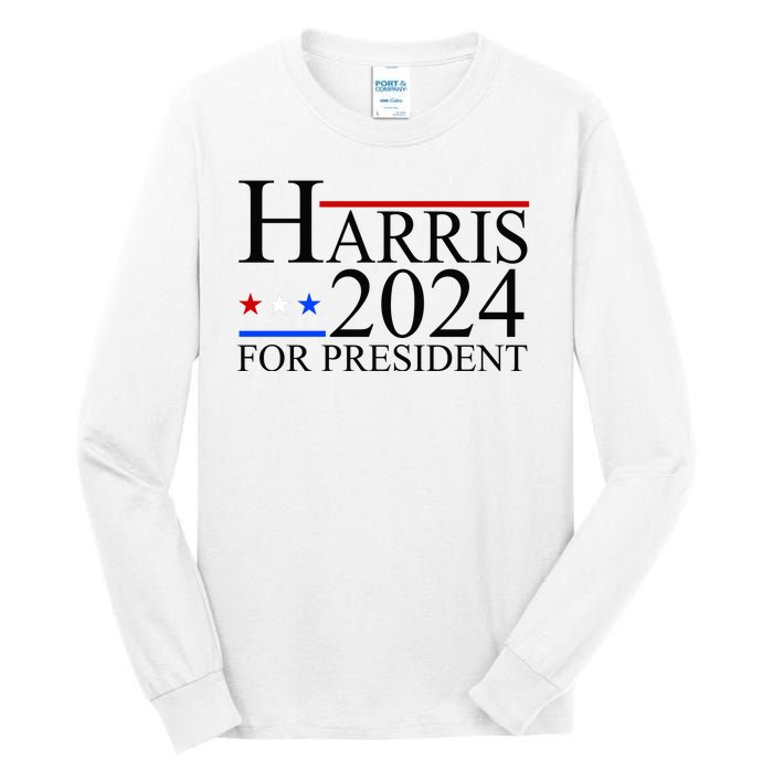 Harris 2024 For President Eleciton Tall Long Sleeve T-Shirt