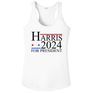 Harris 2024 For President Eleciton Ladies PosiCharge Competitor Racerback Tank