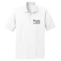 Harris 2024 For President Eleciton PosiCharge RacerMesh Polo