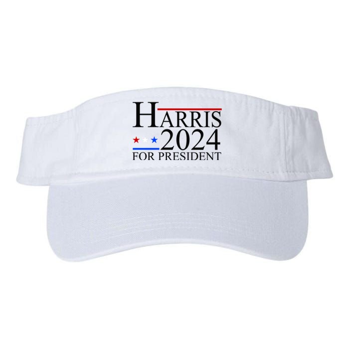 Harris 2024 For President Eleciton Valucap Bio-Washed Visor